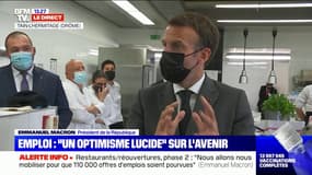 Emmanuel Macron: "La France n'a jamais connu de période d'austérité à l'échelle de l'Europe"