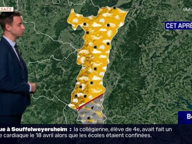 Météo Alsace: un vendredi entre nuages et éclaircies, jusqu'à 16°C à Strasbourg