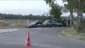 Les gendarmes sont mobilisés à Vendine (Haute-Garonne) pour protéger le projet d'autoroute A69 des militants écologistes. 