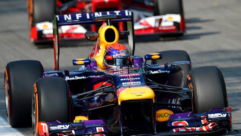 Sebastian Vettel en pole position du Grand Prix d'Italie