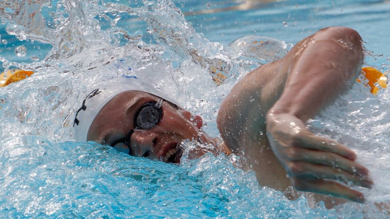 Yannick Agnel sera l'un des relayeurs français en finale du 4x100m nage libre