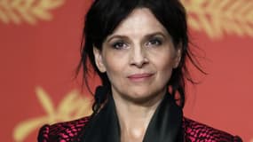 Juliette Binoche le 13 mai 2016 à une conférence de presse pour le film "Ma Loute (Slack Bay)" au 69e Festival de Cannes. 