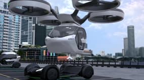 Cette voiture peut se transformer en drone géant