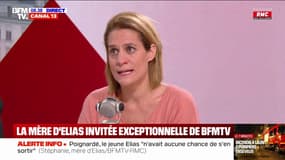 "J'ai eu de la chance de pouvoir parler à mon enfant et de l'apaiser", confie la mère d'Elias