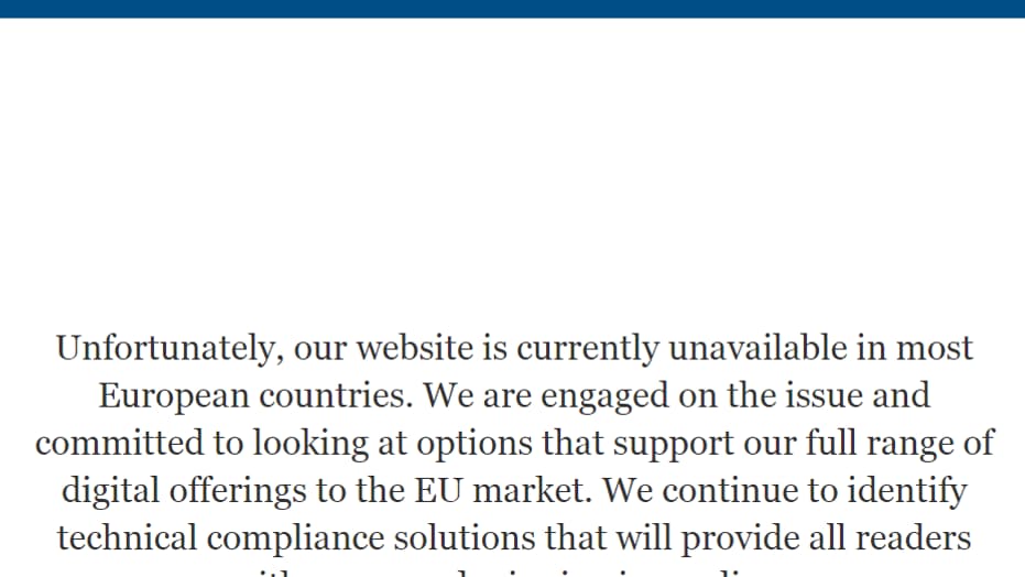 Le Chicago Tribune.