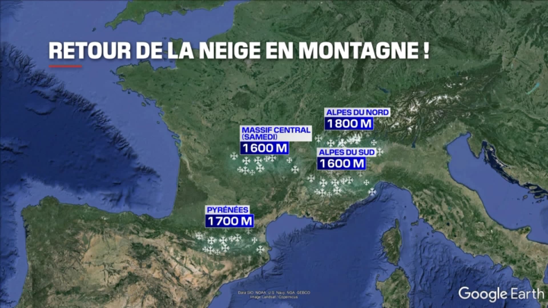 Les prévisions de neige en montagne pour le week-end du 10 février 2024. Les prévisions de neige en montagne pour le week-end du 10 février 2024.