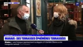 Paris: des terrasses éphémères fermées dès mercredi