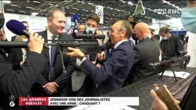Zemmour vise des journalistes avec une arme : choquant ? - 21/10