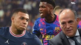 Liga : Tebas voit Fati comme "égal ou même meilleur" que Mbappé