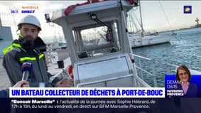 Port-de-Bouc: un bateau collecteur de déchets pour 