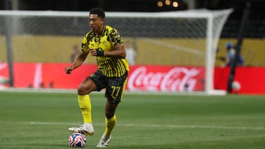 Jobe Bellingham lors du match Dortmund-Monterrey (2-1, Coupe du monde des clubs), le 1er juillet 2025