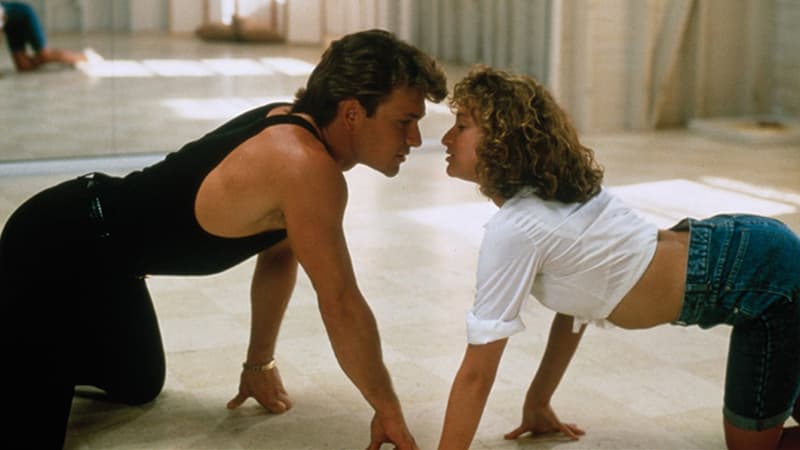 Patrick Swayze et Jennifer Grey dans "Dirty Dancing"