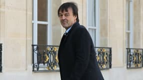 Nicolas Hulot le 22 février 2018 à l'Élysée