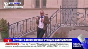 Fabrice Luchini sur sa journée avec Emmanuel Macron: "Je ne suis pas l'acteur d'un pouvoir quelconque"