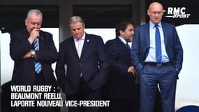 World Rugby: Beaumont réélu, Laporte nouveau vice-président