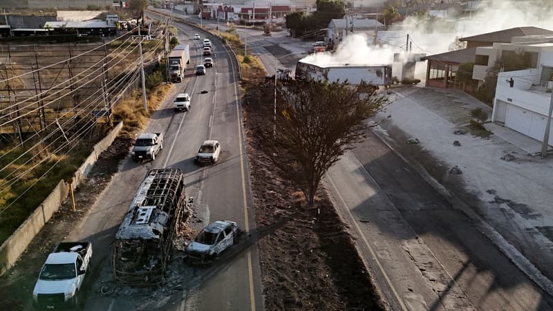 Violences au Mexique après la mort d'un chef de cartel: la France appelle ses ressortissants à "la plus grande prudence"