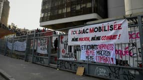 Le site de Tolbiac (Paris-1), le 11 avril 2018.