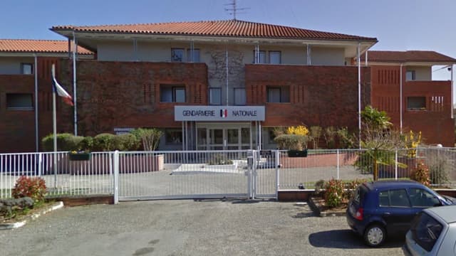 La gendarmerie de Saint-Lys, où a été auditionné l'enfant.
