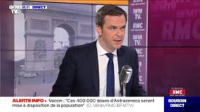 Olivier Véran face à Jean-Jacques Bourdin en direct  - 05/03