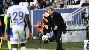 David Guion, lors du match conter Troyes.