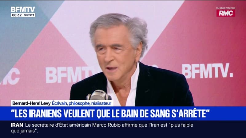 "Cela fait des années que les Gardiens de la révolution sont des terroristes, rien d'autre", déclare Bernard-Henri Lévy