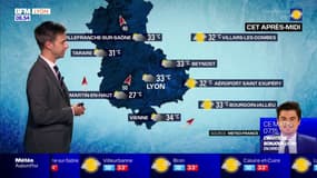 Météo Rhône: un ciel voilé pour ce mardi et jusqu'à 33°C à Lyon
