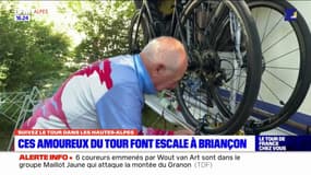 Tour de France: des passionnés font étape à Briançon pour suivre la course