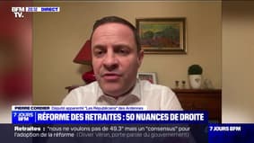 Réforme des retraites: "On n'est pas dans un contexte serein politiquement, économiquement, socialement, pour faire passer une réforme d'une telle importance ", affirme Pierre Cordier (apparenté LR)