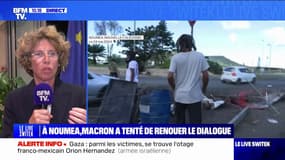 Marie Guévenoux: "Pour l'instant, il n'y a pas de rouverture de l'aéroport prévue" à Nouméa