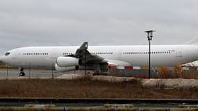 Un avion immobilisé à Vatry