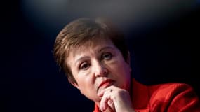 La directrice générale du Fonds monétaire international Kristalina Georgieva lors d'un événement à la Banque mondiale le 10 février 2020, à Washington.