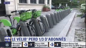 Le Vélib' a perdu un tiers de ses abonnés