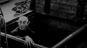 Max Schrek dans Nosferatu le vampire, de F. W. Murnau, en 1922.