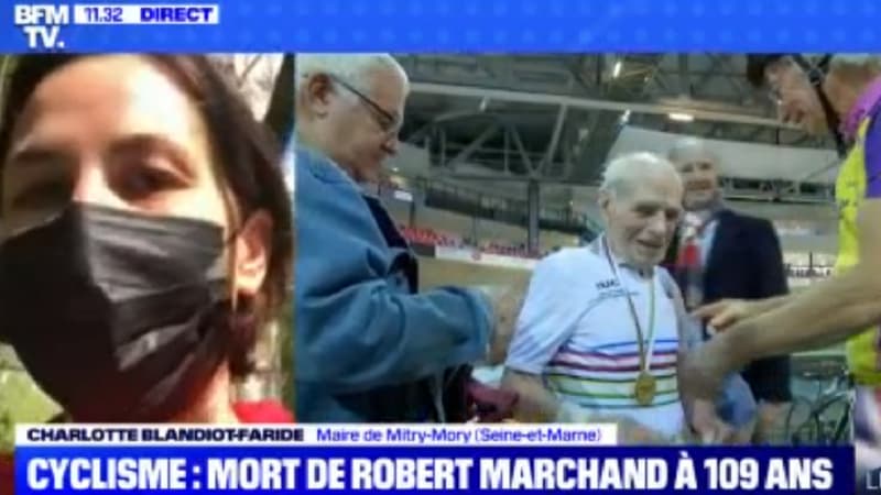 Mort de Robert Marchand: la maire de Mitry-Mory salue la mémoire d’un homme exceptionnel