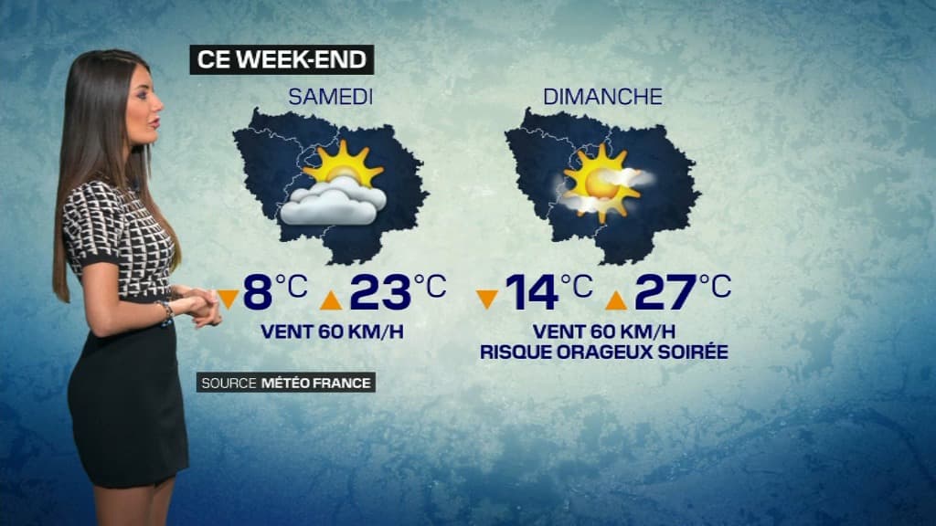 Un week-end estival est prévu après une semaine maussade à Paris.