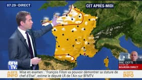 La météo pour ce mercredi 15 mars 2017