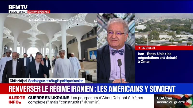 Négociations États-Unis/Iran: "Un espoir [du peuple iranien] qu'il y ait une frappe ciblée des Américains contre les systèmes de décision et de commandement en Iran" déclare Didier Idjadi, sociologue et réfugié politique iranien