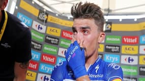 Tour de France : Julian Alaphilippe (2e à l'arrivée de la 14e étape) 