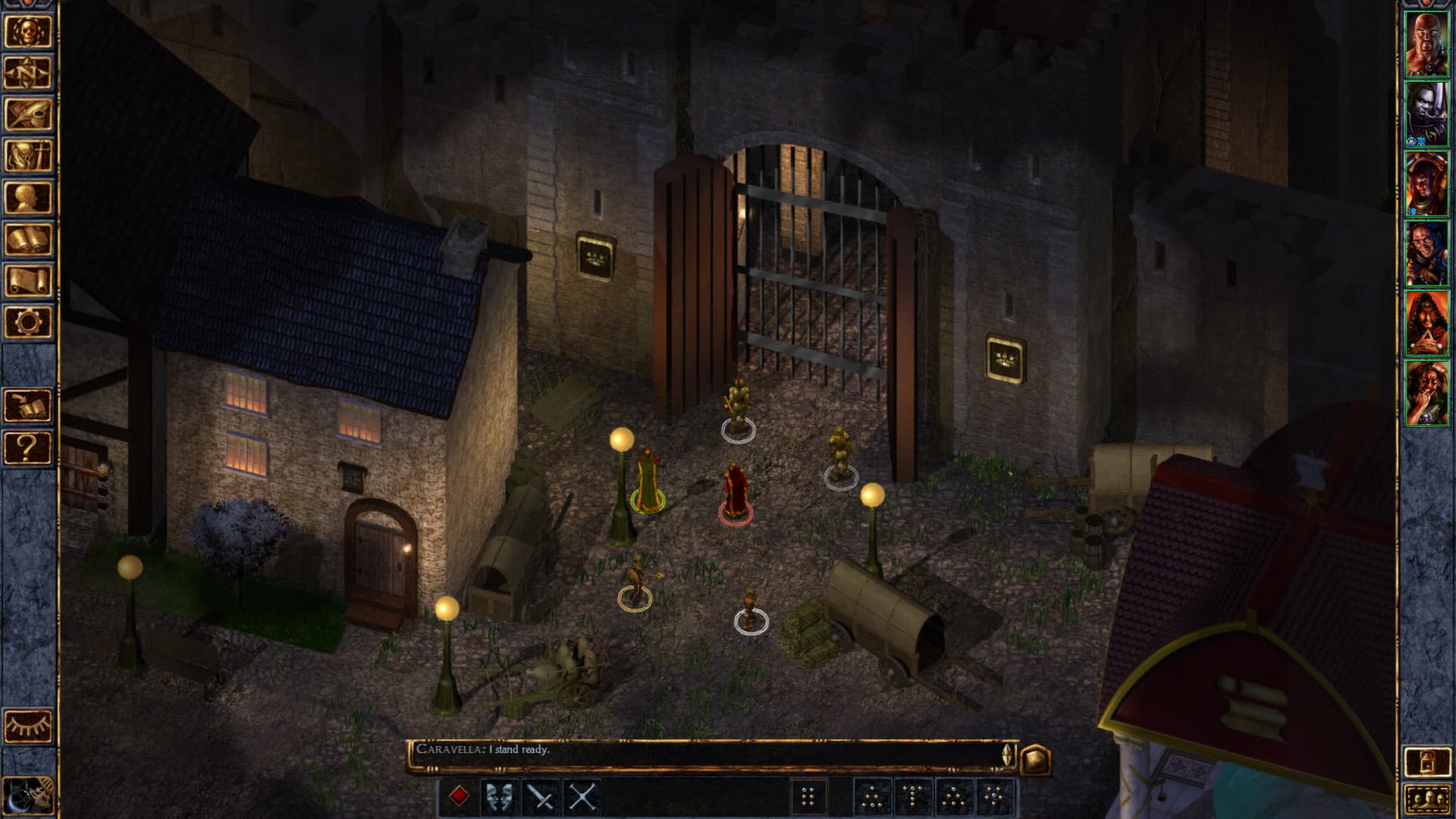 Image tiré du premier jeu Baldur's Gate de 1999