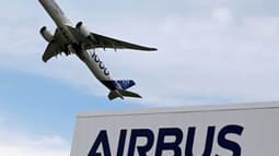 Airbus coince à la Bourse de Paris ce vendredi