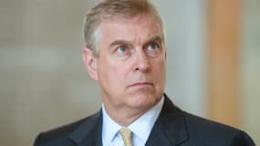 Le prince Andrew, duc d'York, en Allemagne le 3 juin 2014