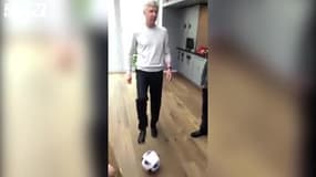 Le geste technique de Wenger dans sa cuisine