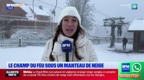 Bas-Rhin: le Champ du feu se pare d'un premier manteau neigeux, une possible ouverture des pistes dès ce weekend?