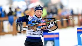 Justine Braisaz-Bouchet à Holmenkollen en mars 2024.
