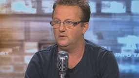 Éric Piotrowski, salarié d'Air France cargo, ce mardi matin sur RMC.