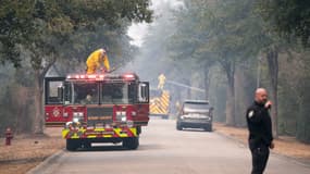 Les pompiers luttent contre un incendie dans le quartier de Carolina Forest le 2 mars 2025 à Myrtle Beach, en Caroline du Sud (photo d'illustration).