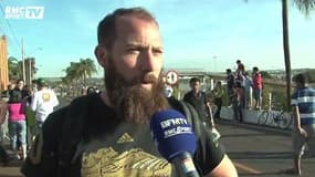 Football / Les supporters déçus après le départ des Bleus de Ribeirao Preto - 05/07
