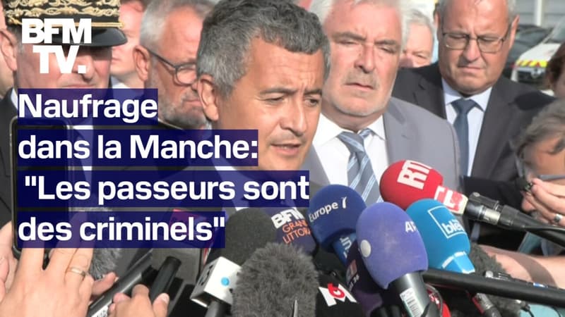 Naufrage dans la Manche: la réaction en intégralité de Gérald Darmanin