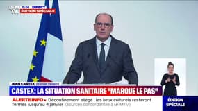 Covid-19: pour Jean Castex, "la partie est loin d'être gagnée"