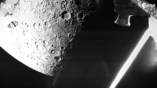 Le Satellite Bepicolombo A Capture Ses Premieres Images De Mercure